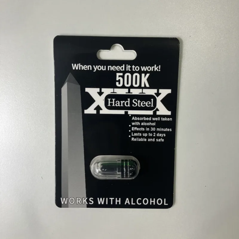 Hardsteel 500K Male Sex Pill Cards Blister Packaging Gives You Every Option On Customization