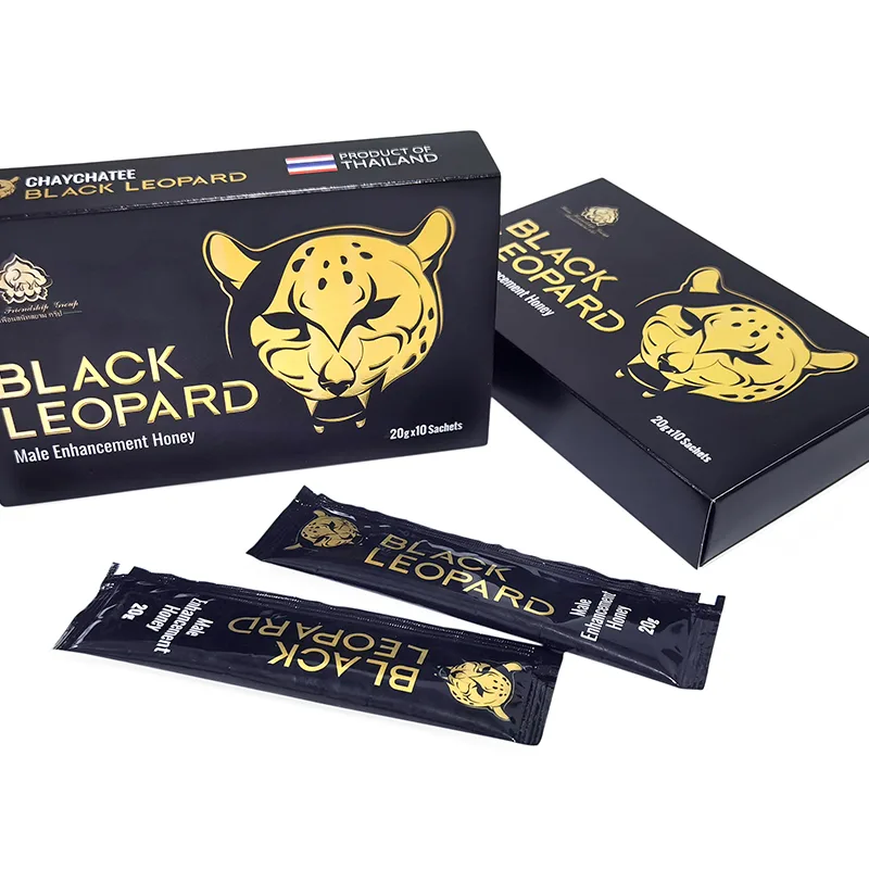 Private Label Black Leopard For Men Sex Honey Boost Performance