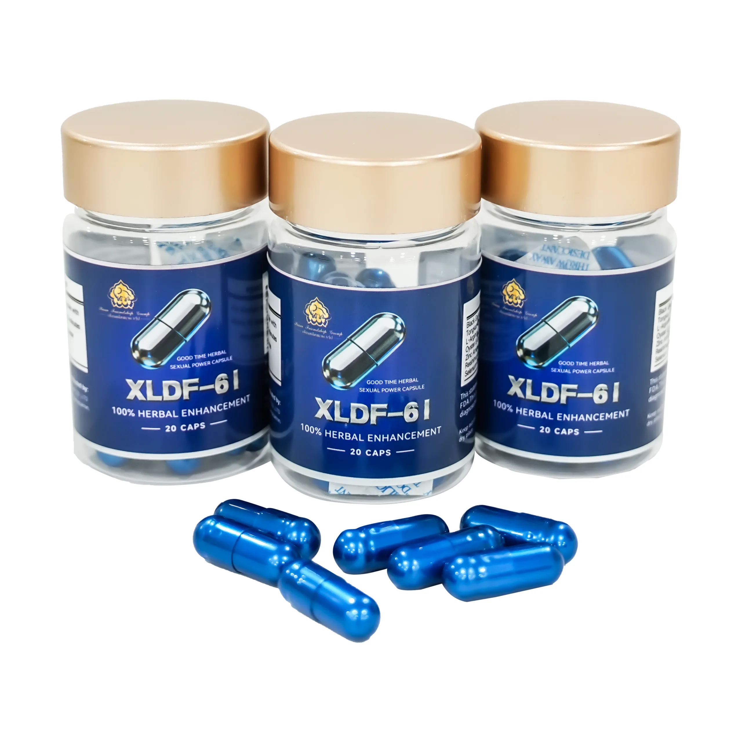 XLDF-61 Male Performance Pills 20 Caps | Herbal Sex Capsules OEM - Image 3