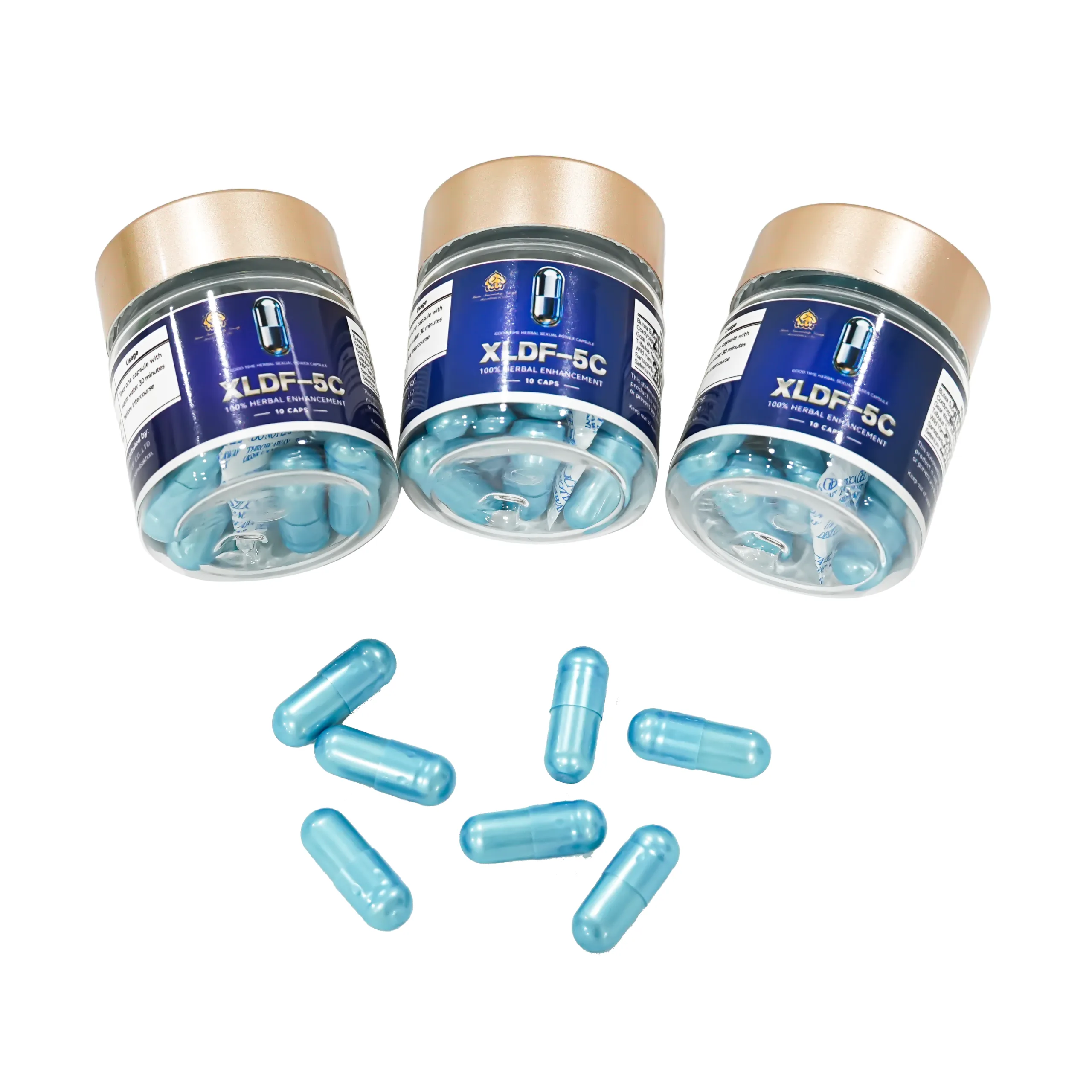 Bulk XLDF-5C Sex Capsule For Men 10 Capsules Per Bottle - Image 4