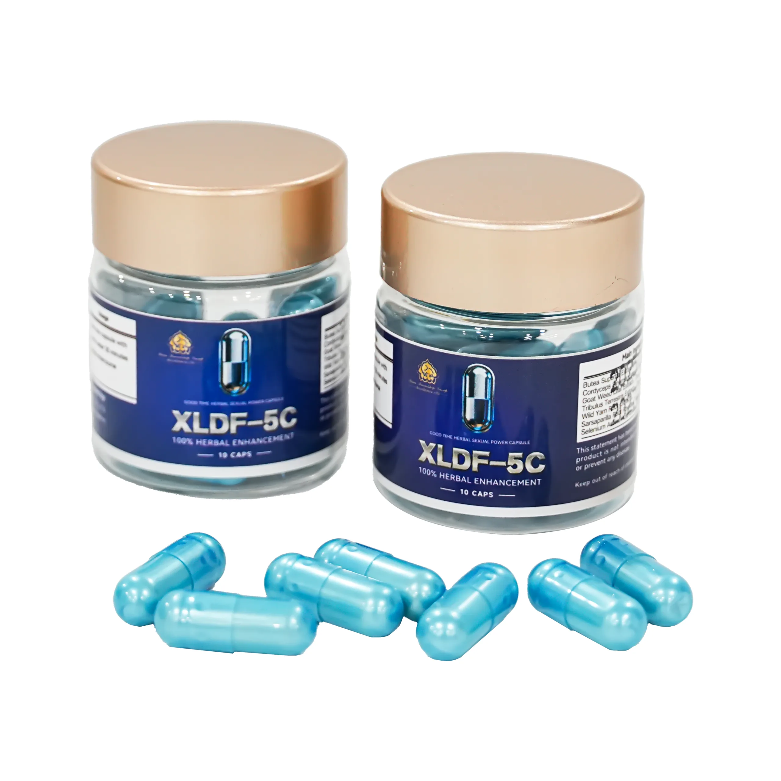 Bulk XLDF-5C Sex Capsule For Men 10 Capsules Per Bottle - Image 2