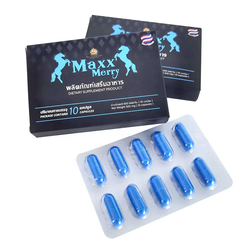 Bulk Maxx Merry ED & PE Treatment Capsule For Men