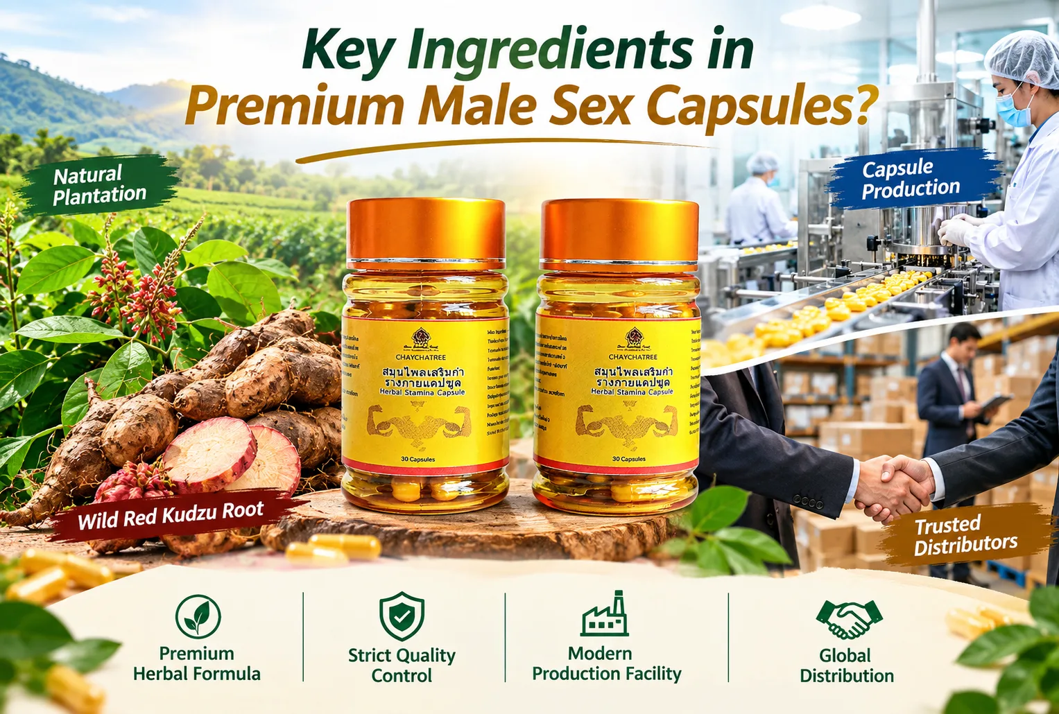 Key Ingredients in Premium Male Sex Capsules?