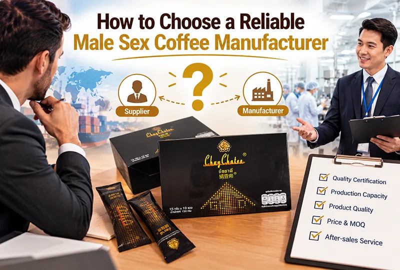 How to Choose a Reliable Male Sex Coffee Manufacturer